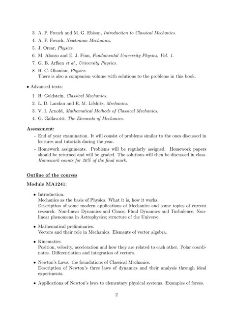 Intro mechanics | PDF
