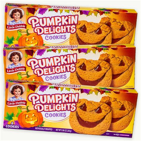 Little Debbie Pumpkin Delight Halloween Cookies 9.96oz, 8ct – Noble Crunch