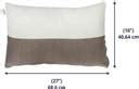 Wakefit Solid Sleeping Pillow – Set of 2, Soft & Supportive