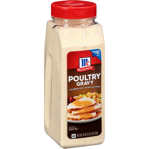 McCormick Poultry Gravy Mix 18 oz - Delicious and Easy-to-Prepare Gravy ...