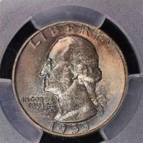 1955 Quarter Dollars Silver Coinage PCGS MS-66 - Hertel's Coins Inc.