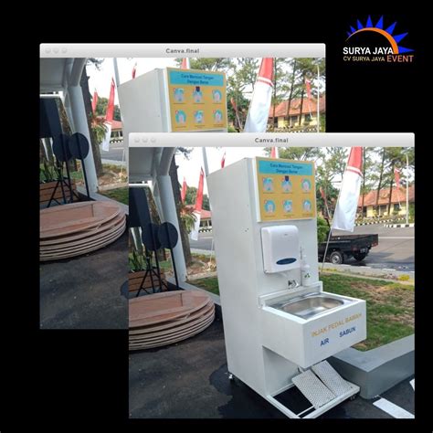 Sewa Wastafel Portable Injak Siap Kirim Area Jabodetabek