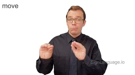 Image result for Move Sign Language