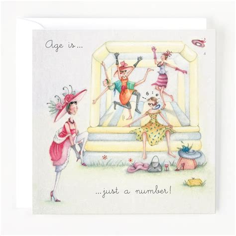 Female Birthday Greeting Card For Her Funny Design Age Is | Desertcart ...