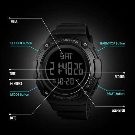 Skmei Digital Dial PU Strap Watch for Men - 1346 – SKMEI India