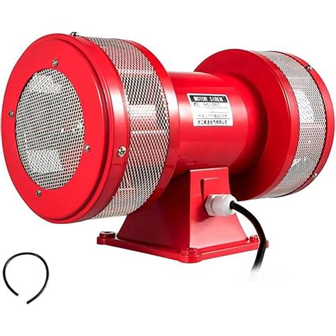 Buy Haofst Air Siren MS-590 Air Raid Horn 150db Industrial Siren ...