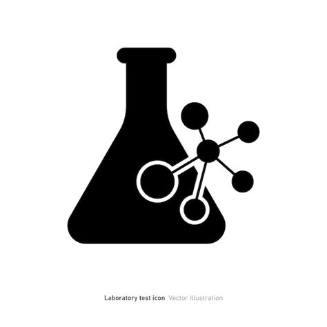 Laboratory test icon design vector illustration | Premium Vector