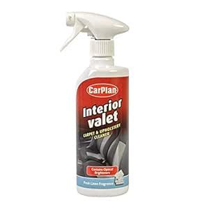 CARPLAN INTEROR Valet 600 ML for Car Upholstery & Carpet Cleaner ...