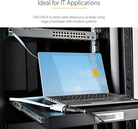 StarTech.com 3ft (1m) USB to Serial Cable, DB9 Male India | Ubuy