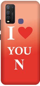 SAVETREE Back Cover for Vivo Y30,Vivo 1938 N Love,N Letter Back Cover ...