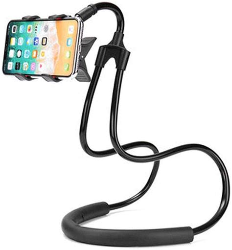 Flexible Multipurpose Hands-Free Lazy Hanging Mobile Neck Holder Cell ...