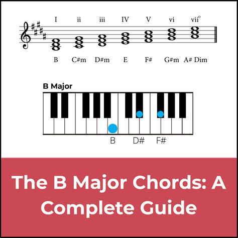 Chords in B major: A Music Theory Guide