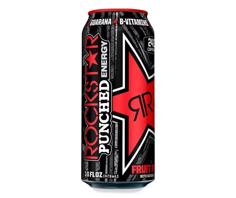 Rockstar Rockstar Punched Energy Drink Fruit Punch Flavor 16 Fl Oz Can ...