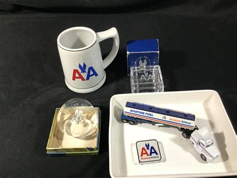 Lot 8 - American Airlines Memorabelia . | The Lodge Auction House