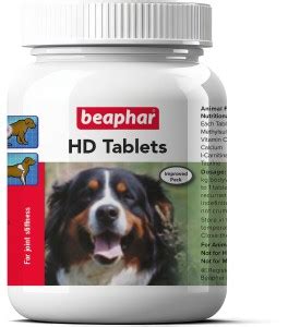 Beaphar HD Tablet Dog Joint Supplement for Hip Dysplasia & Joint ...