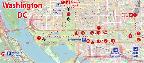 Washington DC Map 的图像结果