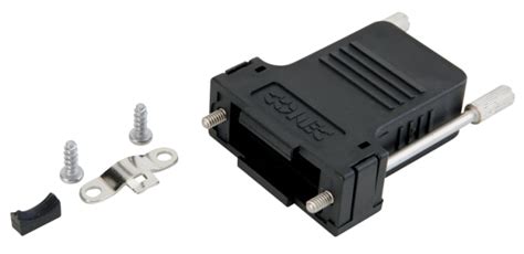 165X13389XE CONEC | CONEC 165X Series Plastic Straight D-Sub Backshell ...