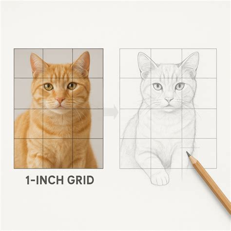 How to Draw Using Grid Method 的图像结果