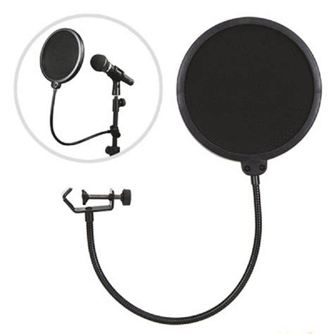 MAISY 360 Degree Flexible Professional Double Layer Studio Microphone ...