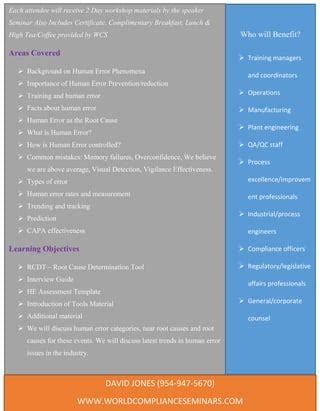 Image result for Human Error Capa