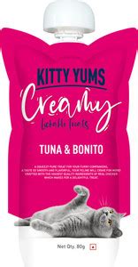 Kitty Yums Creamy Bunito & Tuna Cat Treat Price in India - Buy Kitty ...