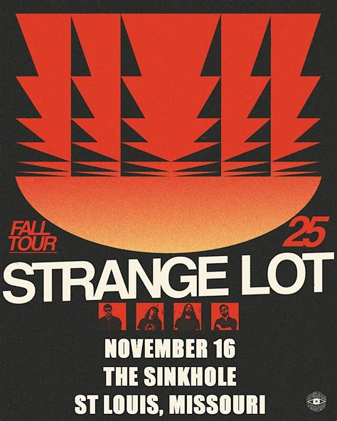 Strange Lot w/ Free Field, The Sinkhole, St. Louis, 16 November 2025 ...