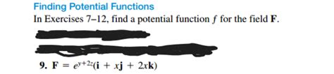 Image result for How to Find Potential Function