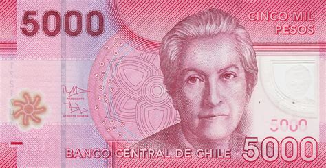 5000 Pesos - Chile – Numista