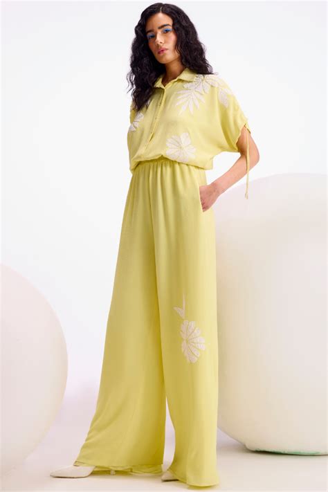 Opal Drawstring Jumpsuit – Namrata Joshipura Online