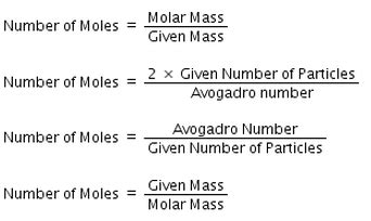 MCQ Mole Concept Chapter 3 Class 9 Science