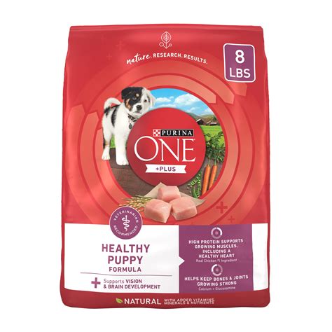 Purina ONE Natural, High Protein Dry Puppy Food, Plus Healthy Puppy ...