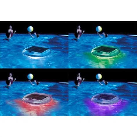 Image result for Intex Floating LED Pool Light Solar Powered W