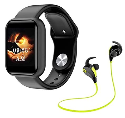 Exxelo Bluetooth D20 SmartWatch with Heart Rate & Blood Pressure ...