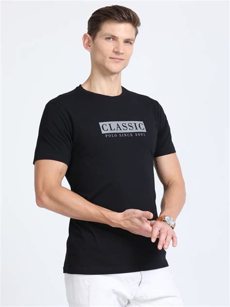 Trendy Round Neck T-Shirts & Crew Shirt for Men Online
