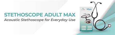 Healthshine Stethoscope Max Adult- Lightweight Aluminium Stethoscope ...