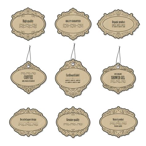 Image result for Cardboard Labels Creative