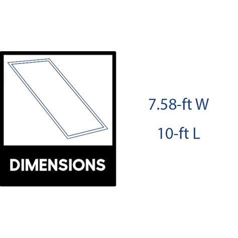 Origin 21 Neutral Geo Stripe 8 X 10 (ft) Neutral Indoor/Outdoor Stripe ...