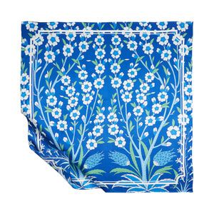 Nicaea Satin Silk Scarf Model 06 | Ipekevi