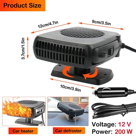 200W Car Fan Heater,2 in 1 Heating & Cooling Fan | Ubuy India