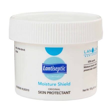 Lantiseptic Moisture Shield Skin Protectant 4.5 oz. Jar Lanolin Scent ...