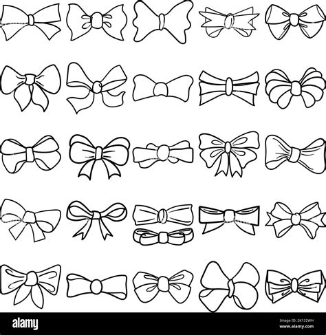 Bow Tie Line Drawing at Rodolfo Freeman blog