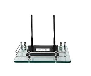 MHS Glass TV Set Top Box Router Stand | Multipurpose Wall Shelf for ...