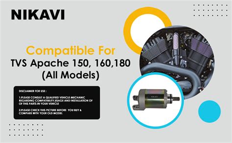 NIKAVI SM2 Self Starter Motor Assembly