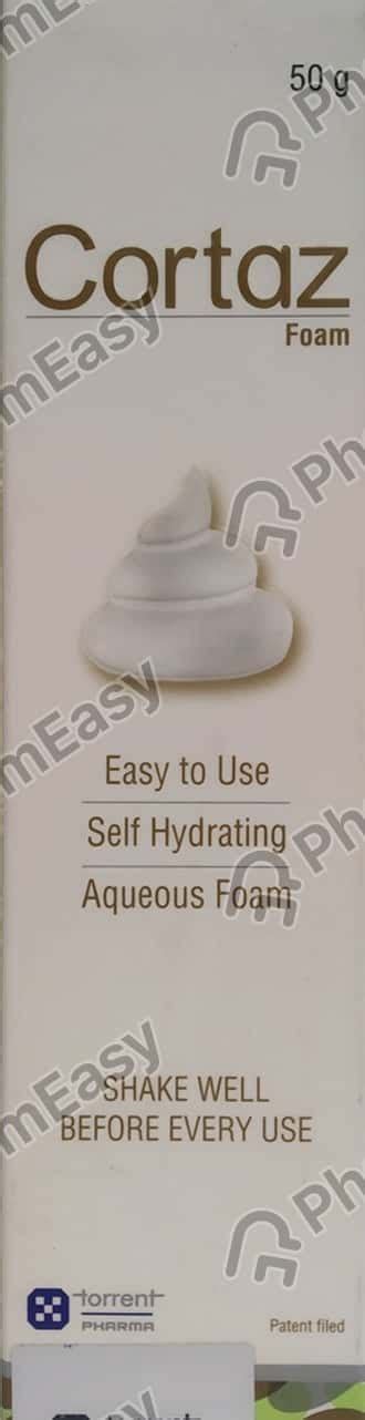 Buy Cortaz 0.05 %W/W Foam (50) Online & Save Up to 24% at PharmEasy