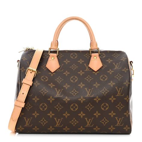 LOUIS VUITTON Monogram Speedy Bandouliere 30 1472354 | FASHIONPHILE