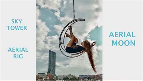 Skyscraper- sesja z widokiem na Sky Tower., Music & Motion Aerial Dance ...