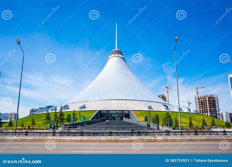 Astana, Kazakhstan - May 21,2025: Bayterek Monument In Astana ...