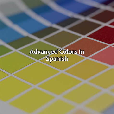 What Is Color In Spanish - colorscombo.com
