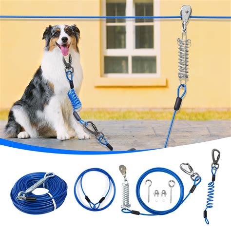 Dog Run Cable System What Tie Out Stake Is Best For Dogs Choosing A