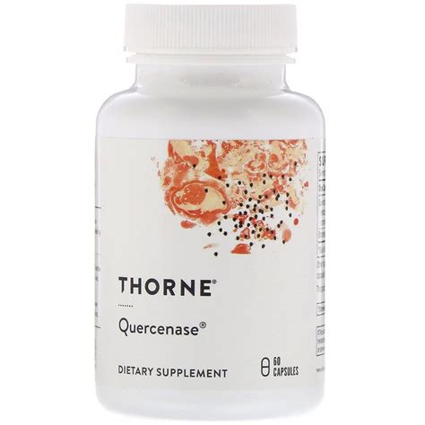 Thorne Research, Quercenase, 60 Capsules | Fruugo UK